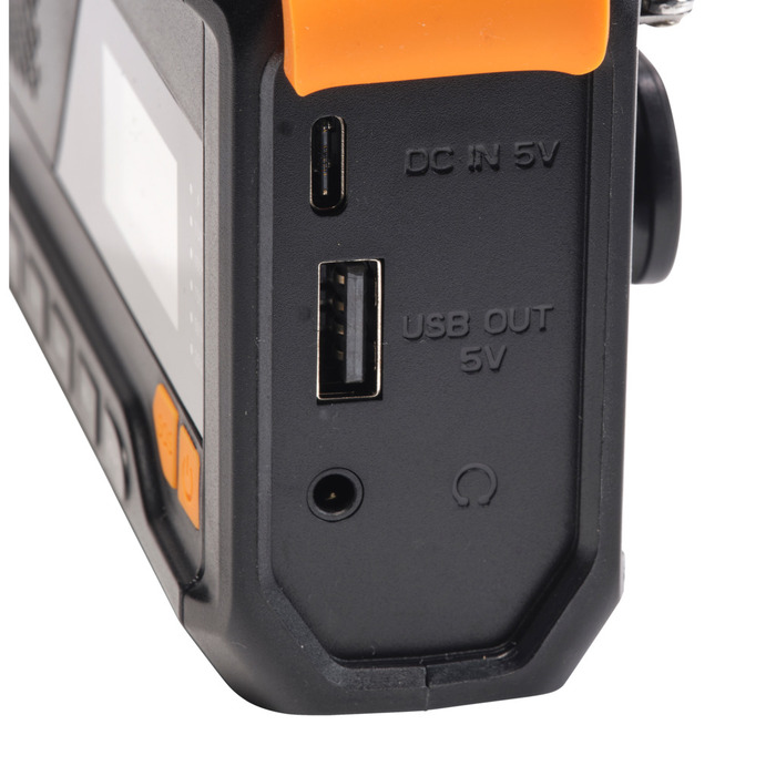 Vevradio m/ficklampa & powerbank SCD-2033 Denver